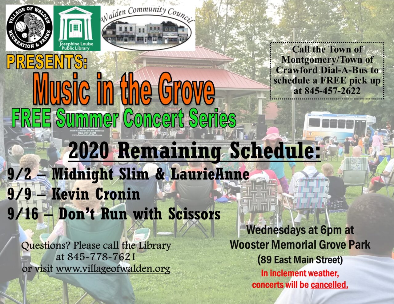 Music in the Grove extended into September! | The Village of Walden
